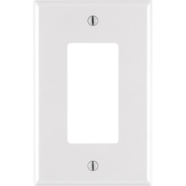 Spark 1 Gang GFCI Decor White Wallplate SP3300733 - main